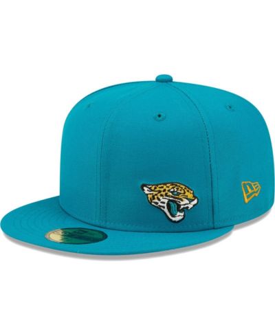 Мужская кепка New Era Jacksonville Jaguars Flawless 59FIFTY, бирюзовая