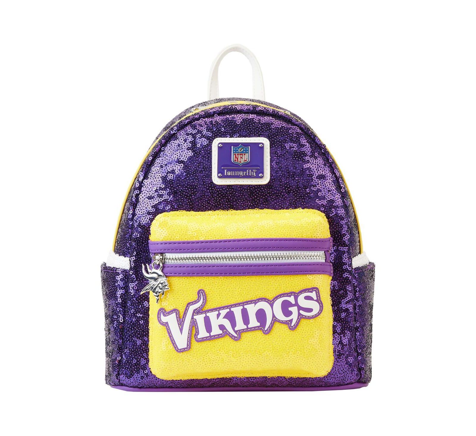 Loungefly мини-рюкзак Minnesota Vikings с пайетками для мужчин и женщин