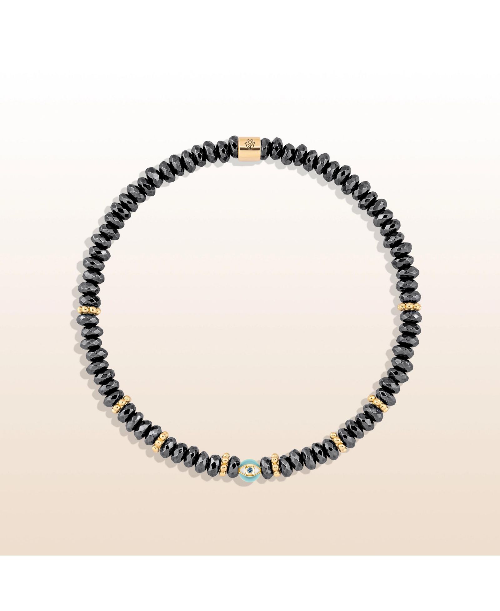 Браслет Karma and Luck Hematite Evil Eye