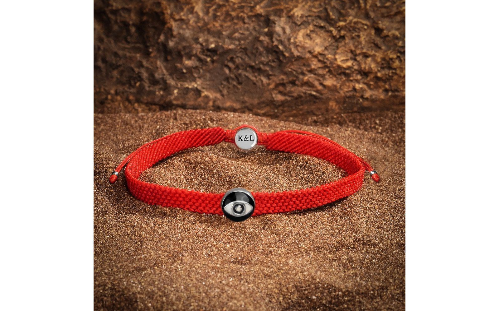 Браслет Karma and Luck Men's Evil Eye Charm Red String