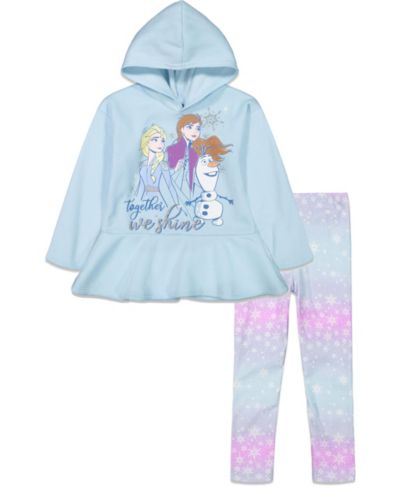 Frozen Girls' 2-Piece Hoodie and Pants Set