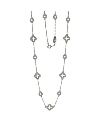Suzy Levian New York Sapphire Station Necklace