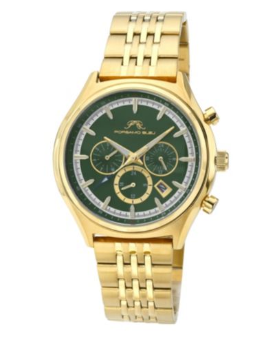 Мужские часы Porsamo Bleu Charlie Gold Tone