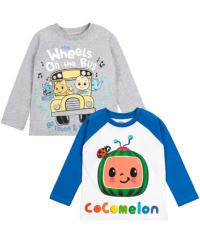 Комплект из 2 шт. лонгсливов CoComelon для малышей JJ