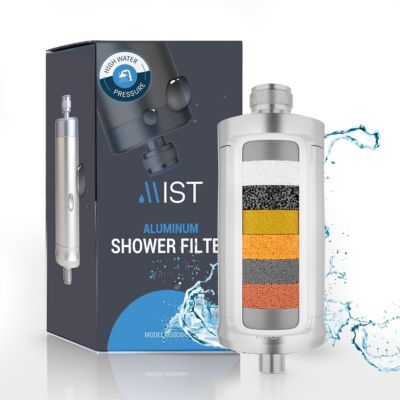 Mist Water Softening Aluminum Shower Filter, 8-Stage Filtration System – Shower Filter