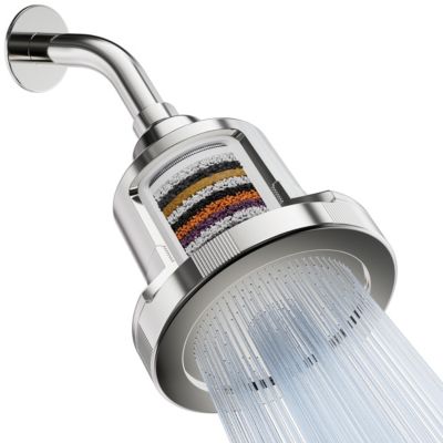 Mist Filtered Shower Head – 15-Stage Chrome, Replaceable Filter, Removes Chlorine & Odor, Improves Skin, Hair, Nails