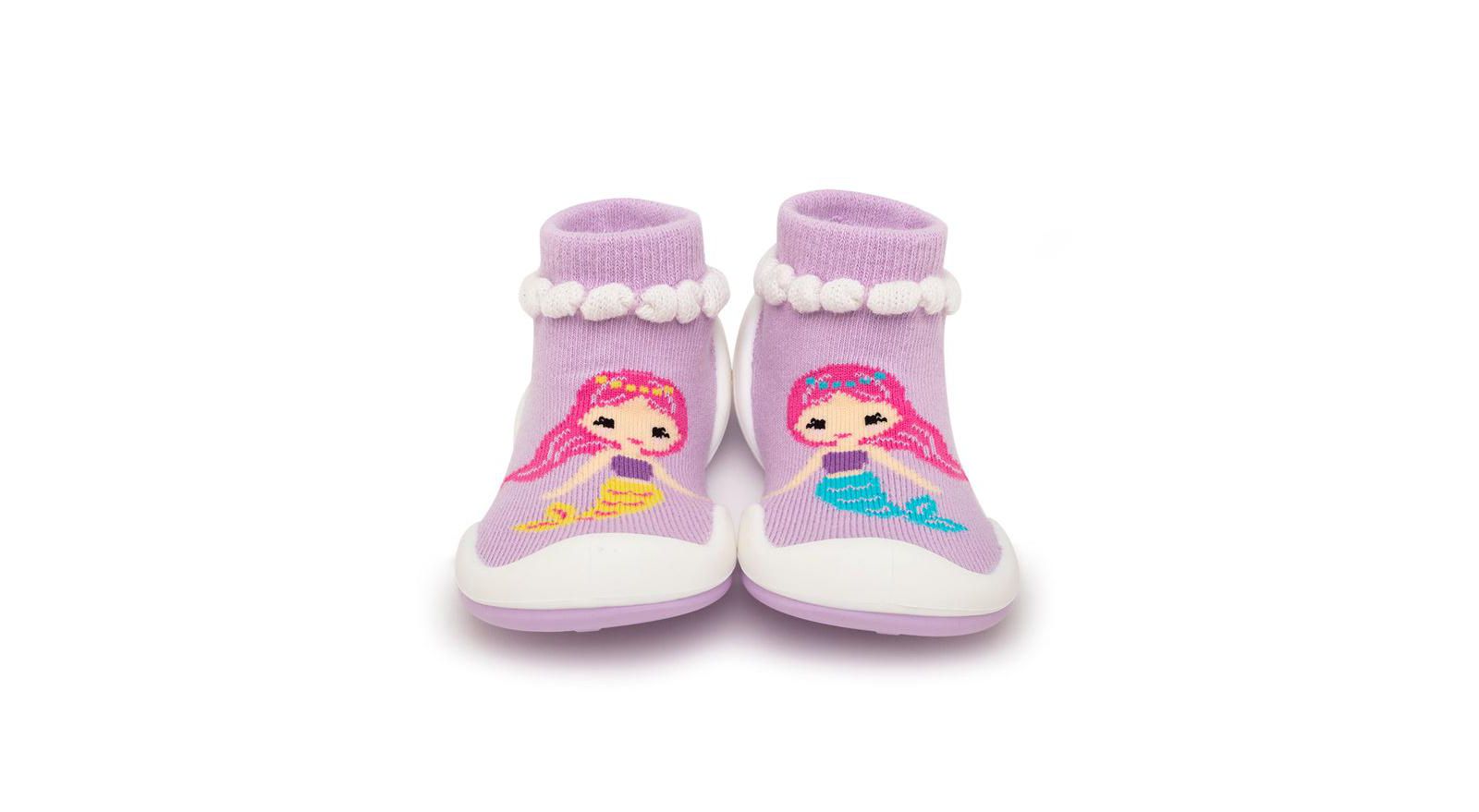 Komuello детские носочки Mermaid Sisters для первого шага