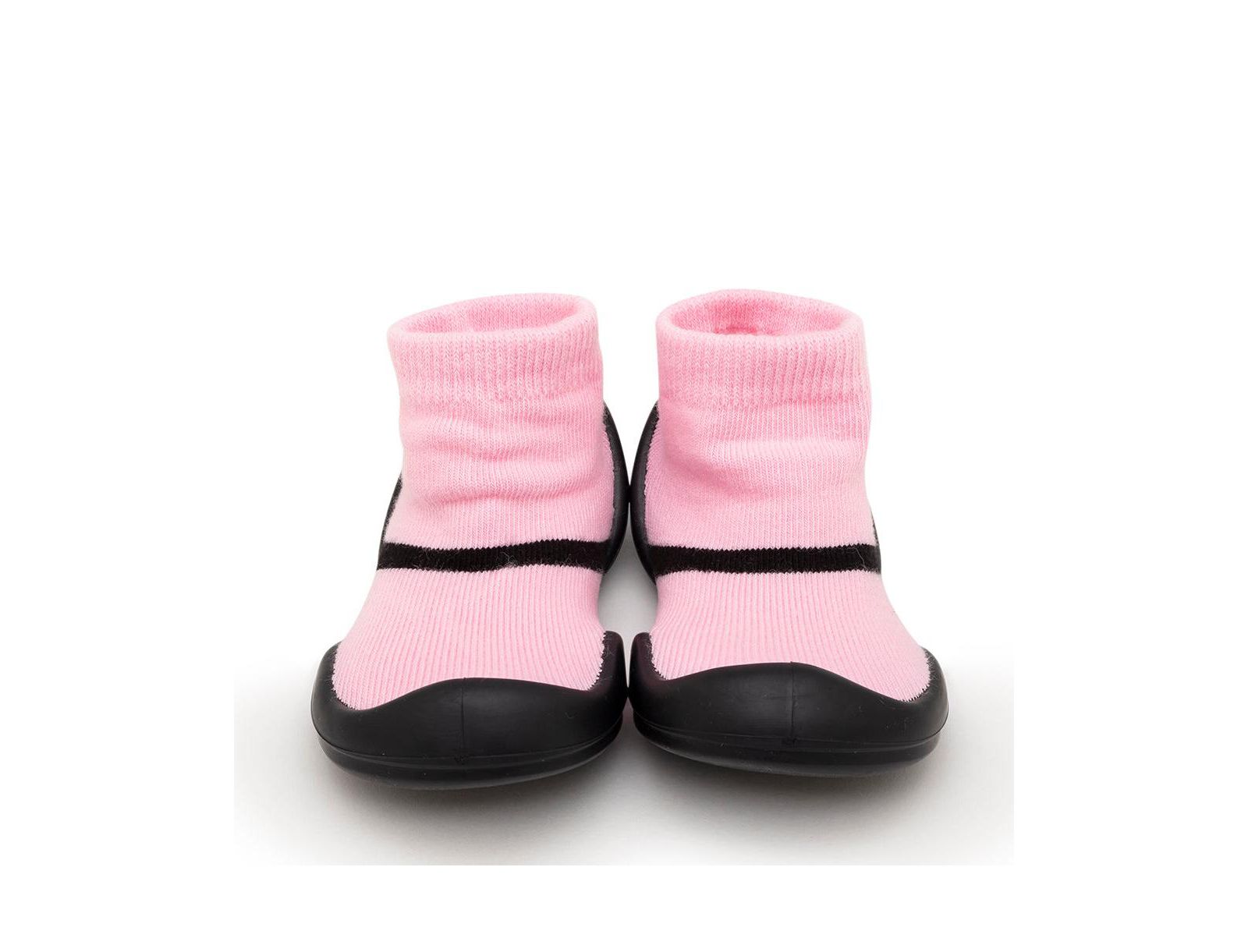 Komuello's Baby Girl First Walk Sock Shoes Mary Jane - Pink