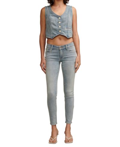 Lucky Brand Женские джинсы Lizzie Low-Rise Skinny