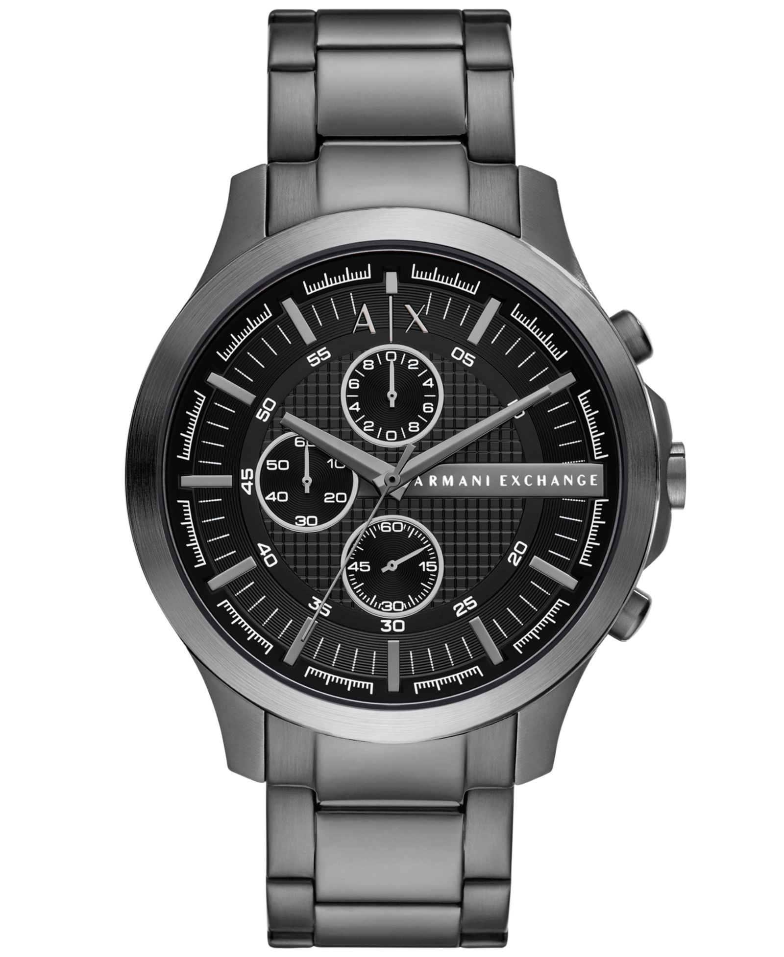Мужские часы A|X Armani Exchange Chronograph Gunmetal Stainless Steel 46mm