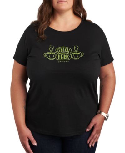 Футболка Hybrid Apparel Trendy Plus Size Friends с принтом