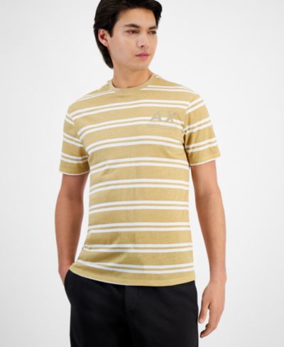 A|X Armani Exchange Men's Stripe AX T-Shirt, Created for Macy's