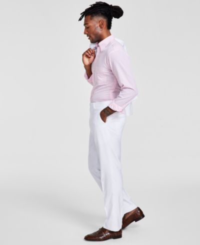 Tayion Collection Мужские классические брюки от костюма