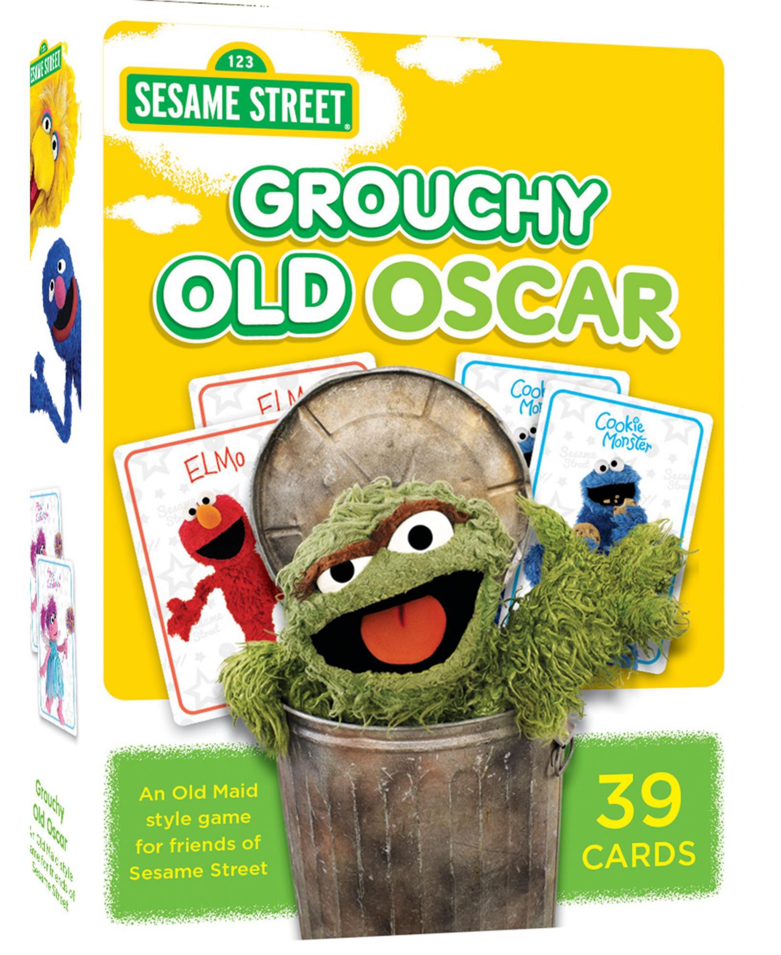 MasterPieces Sesame Street - Grouchy Old Oscar карточная игра для детей