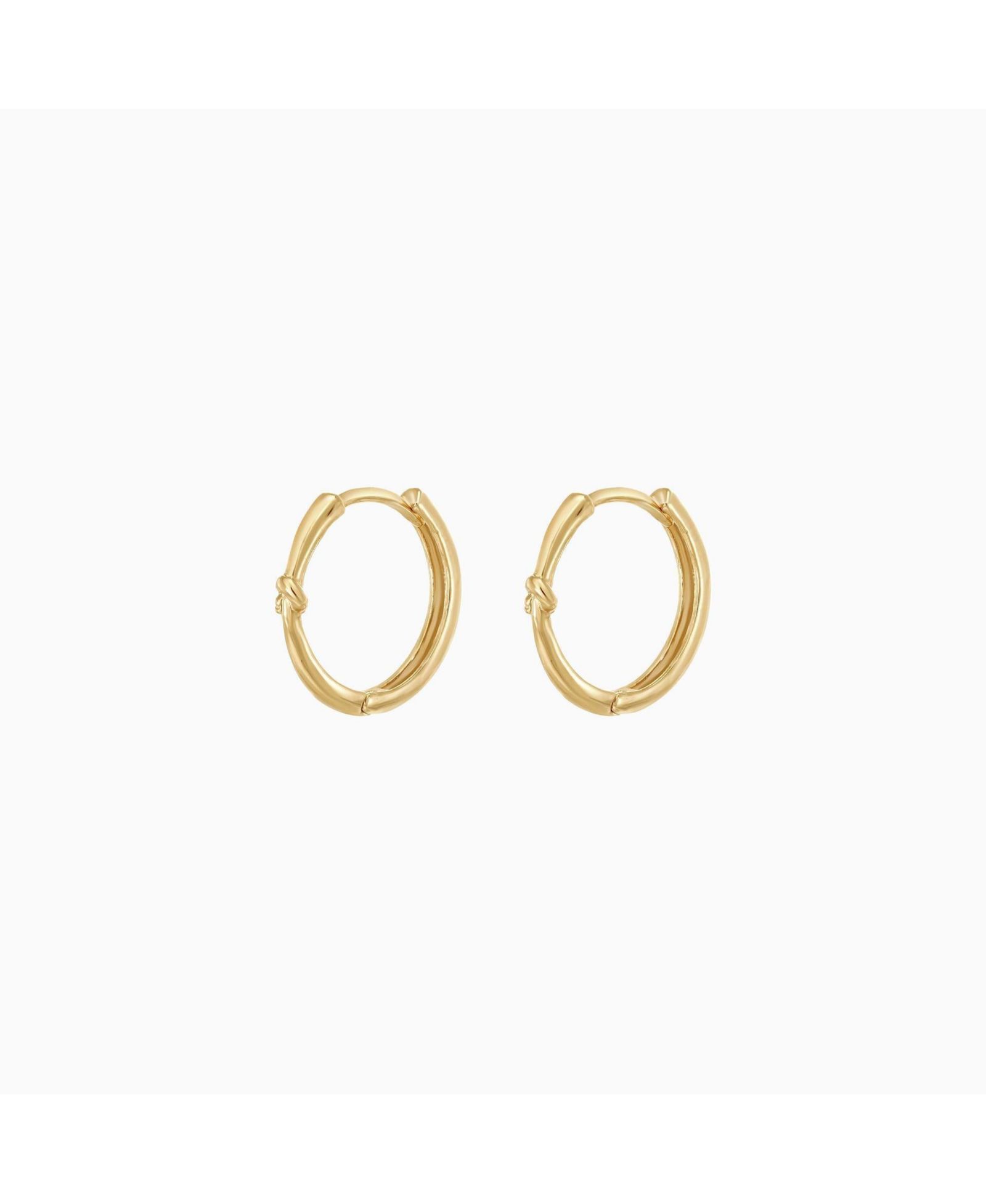 Bearfruit Jewelry серьги Hannah Hoops из стерлингового серебра с напылением 18k Gold