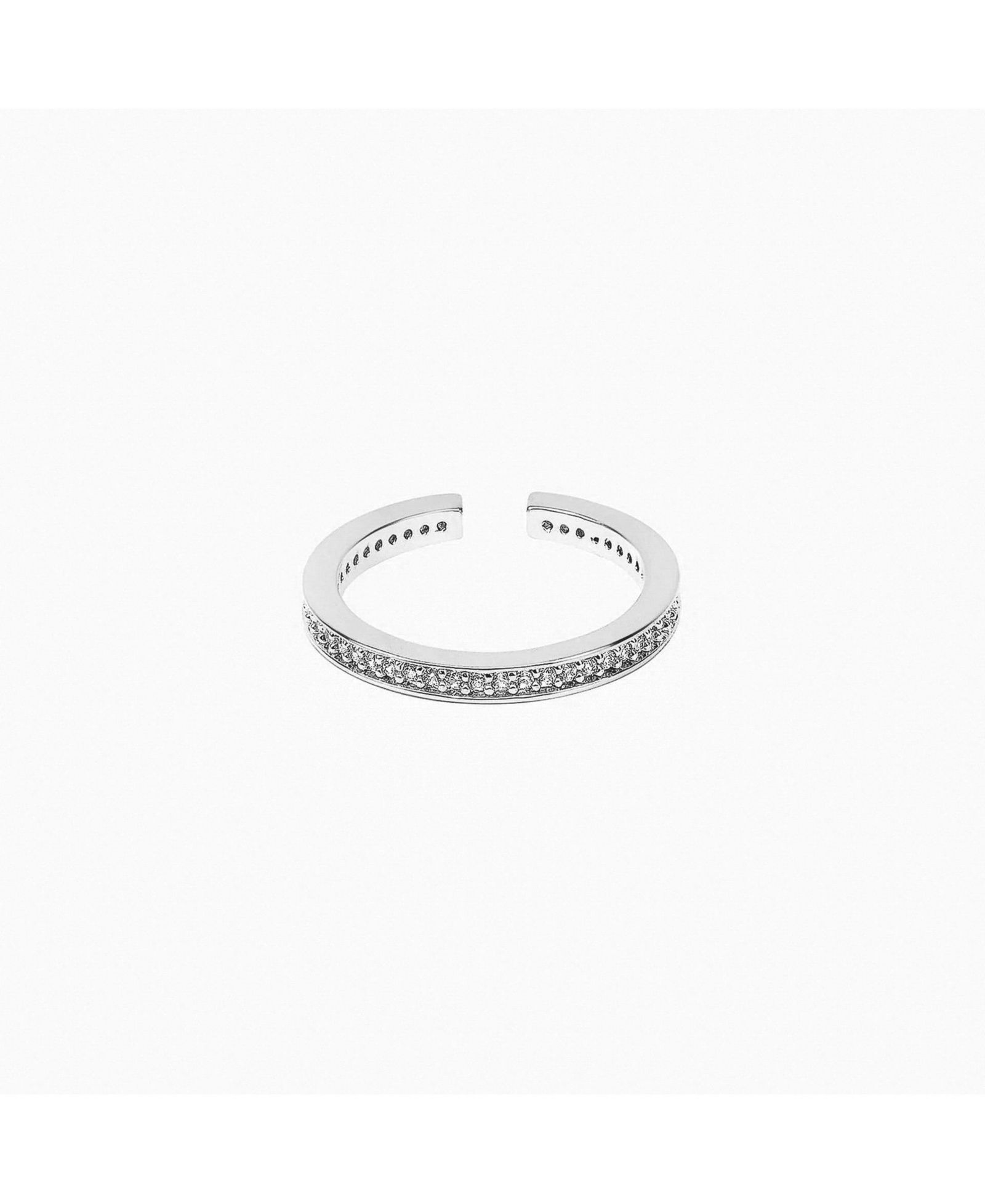 Трендовое кольцо Bearfruit Jewelry Lisa Ring с кристаллами и позолотой 14k Gold