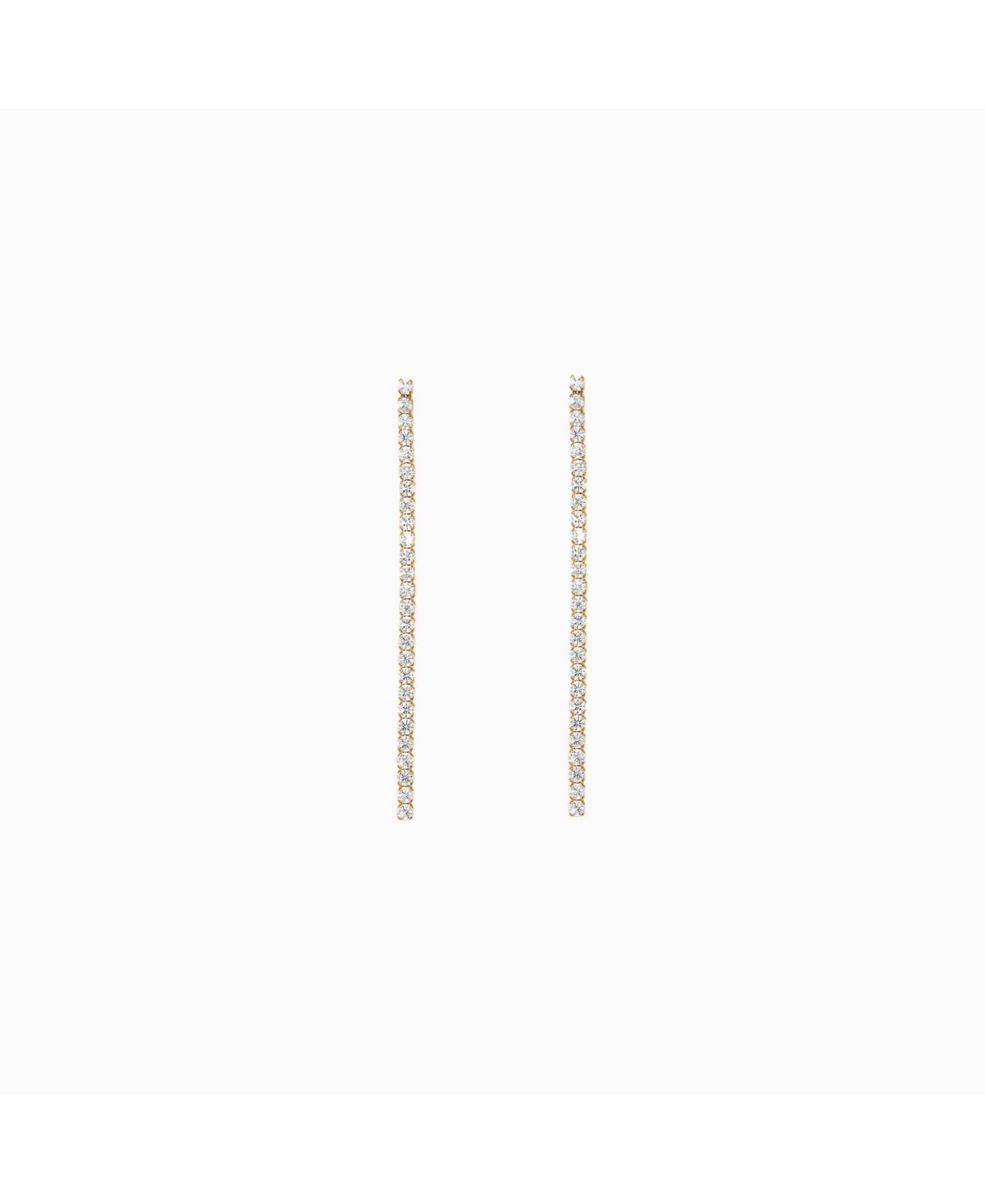 Серьги Cherie из стерлингового серебра с напылением 18k Gold