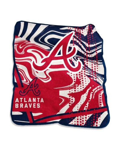 Плед Atlanta Braves Swirl Raschel 50" x 60"