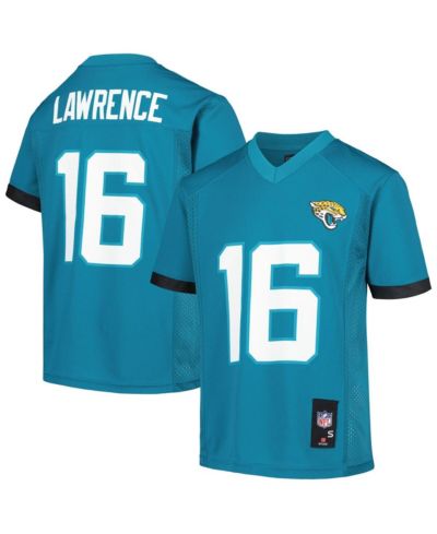 Детская джерси-реплика Trevor Lawrence Teal Jacksonville Jaguars для мальчиков