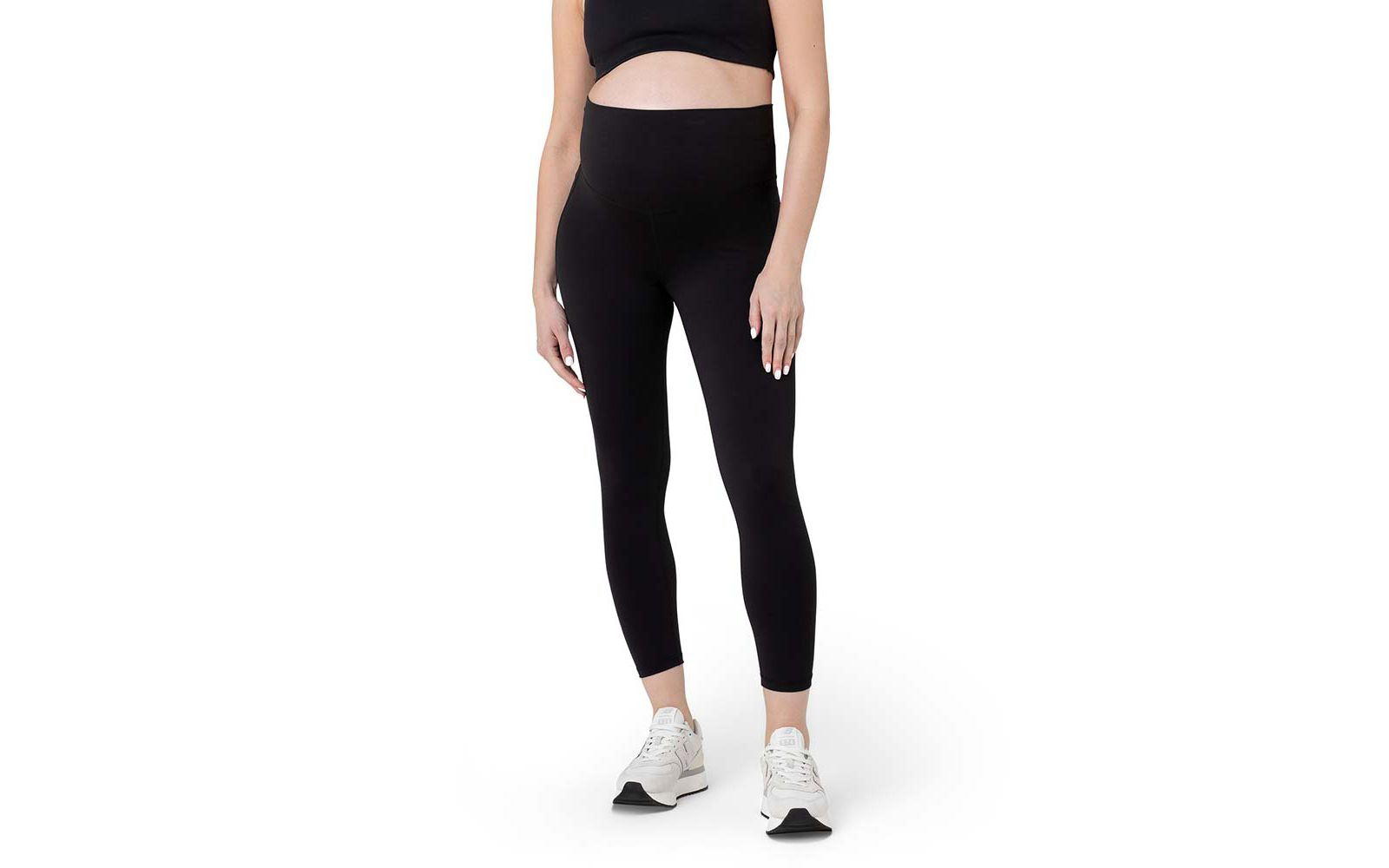 Легинсы Ripe Maternity Tempo Active укороченные черные