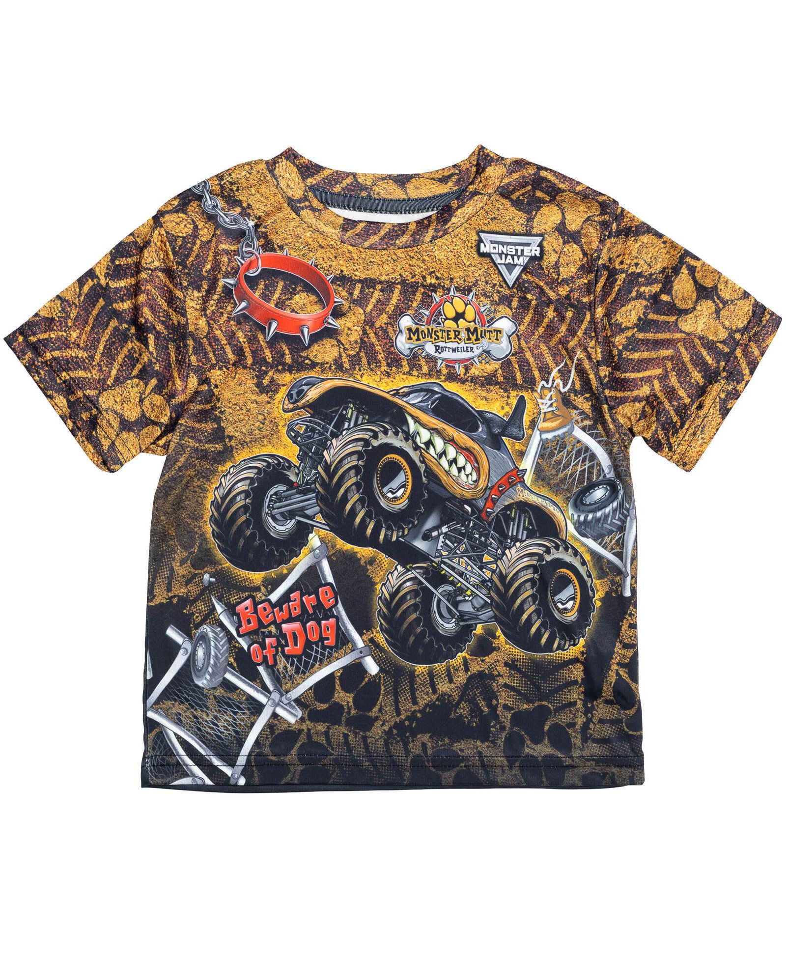Футболка Monster Jam Grave Digger El Toro Loco Mohawk Warrior для детей