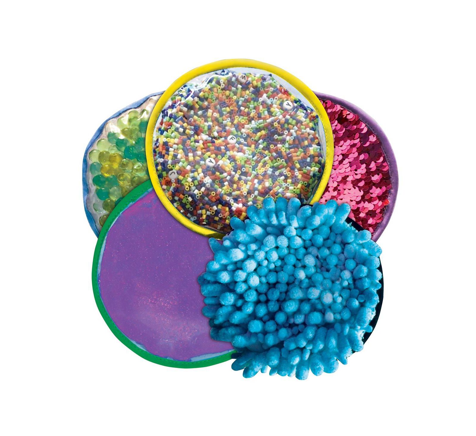 Primary Concepts Sensory Playtivity Textured 5-Piece Sensory Discs, Ages 3+