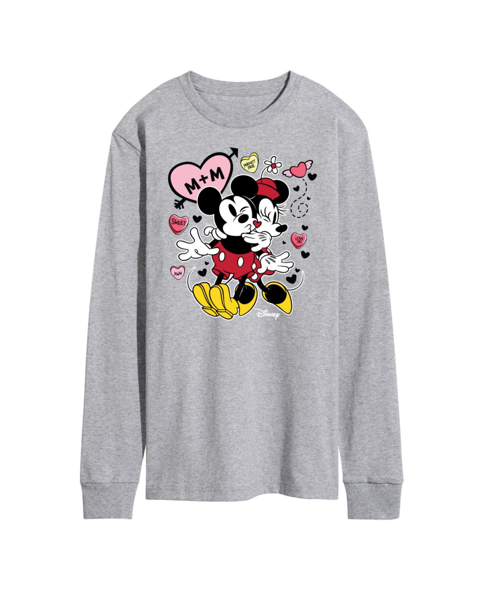AIRWAVES Men's Disney Standard Long Sleeve T-shirt