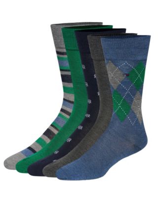 Мужские носки Tommy Hilfiger Crew Length, 5-Pack
