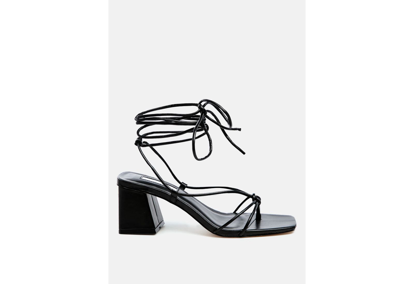 Womens Spruce Tie Up Block Heel Sandals