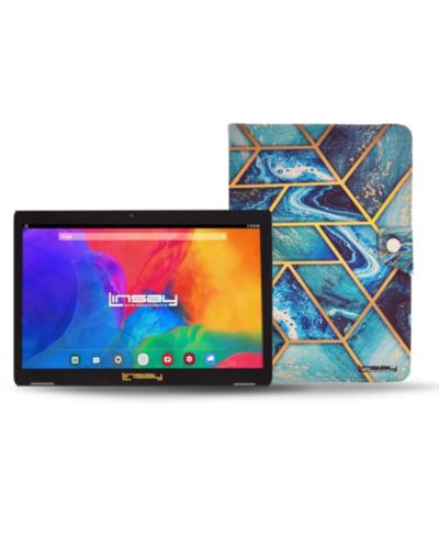 LINSAY планшет 10.1" Octa Core 128GB с чехлом Defender Android 15 Google Certified