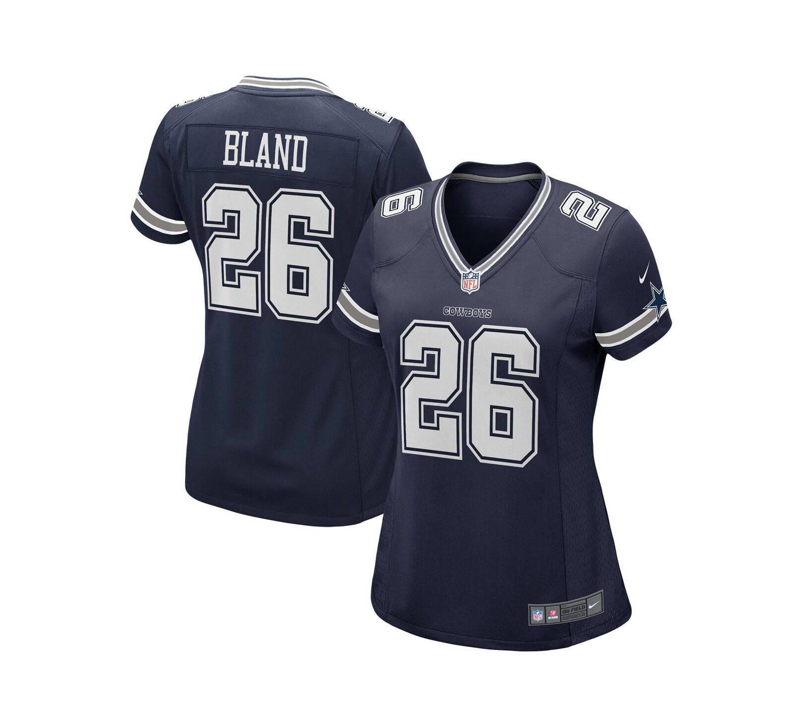 Women's Nike DaRon Bland Navy Dallas Cowboys Game Jersey