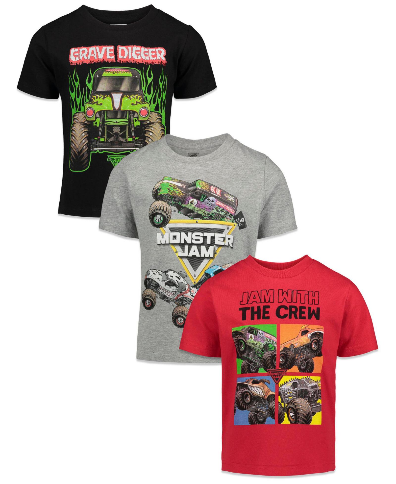 Детские футболки Monster Jam 3 шт