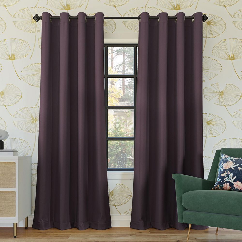 Штора Sun Zero Oslo Theater Grade 100% Blackout Grommet