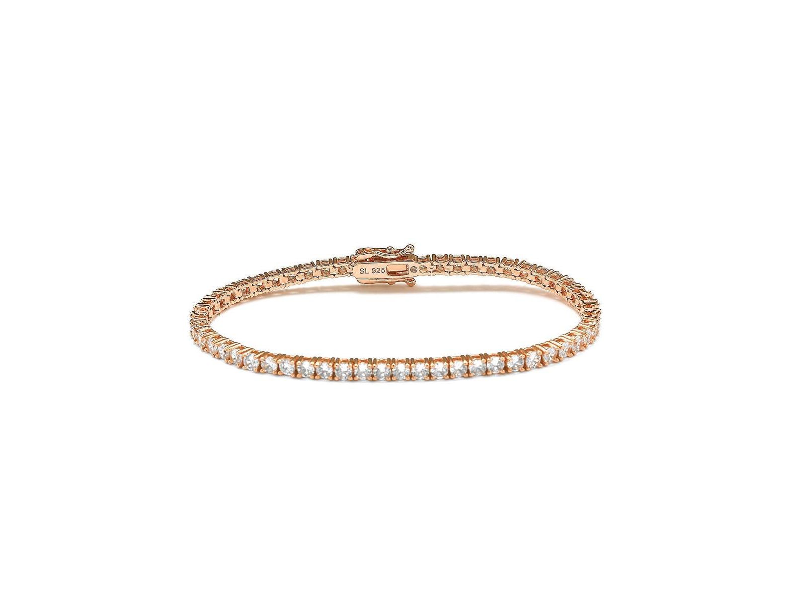 Браслет Suzy Levian New York с кубическим цирконием в стиле теннис