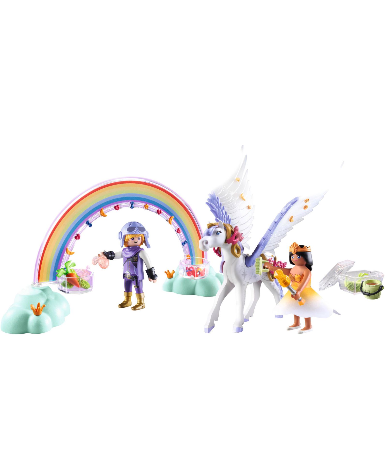Игровой набор PLAYMOBIL Pegasus with Rainbow