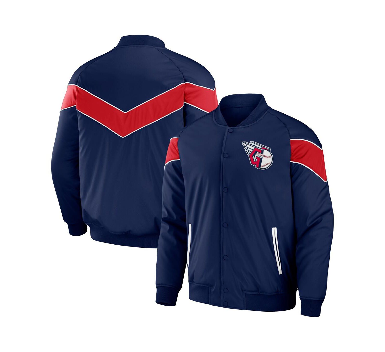 Мужская куртка-раглан Fanatics Darius Rucker Collection Navy Cleveland Guardians