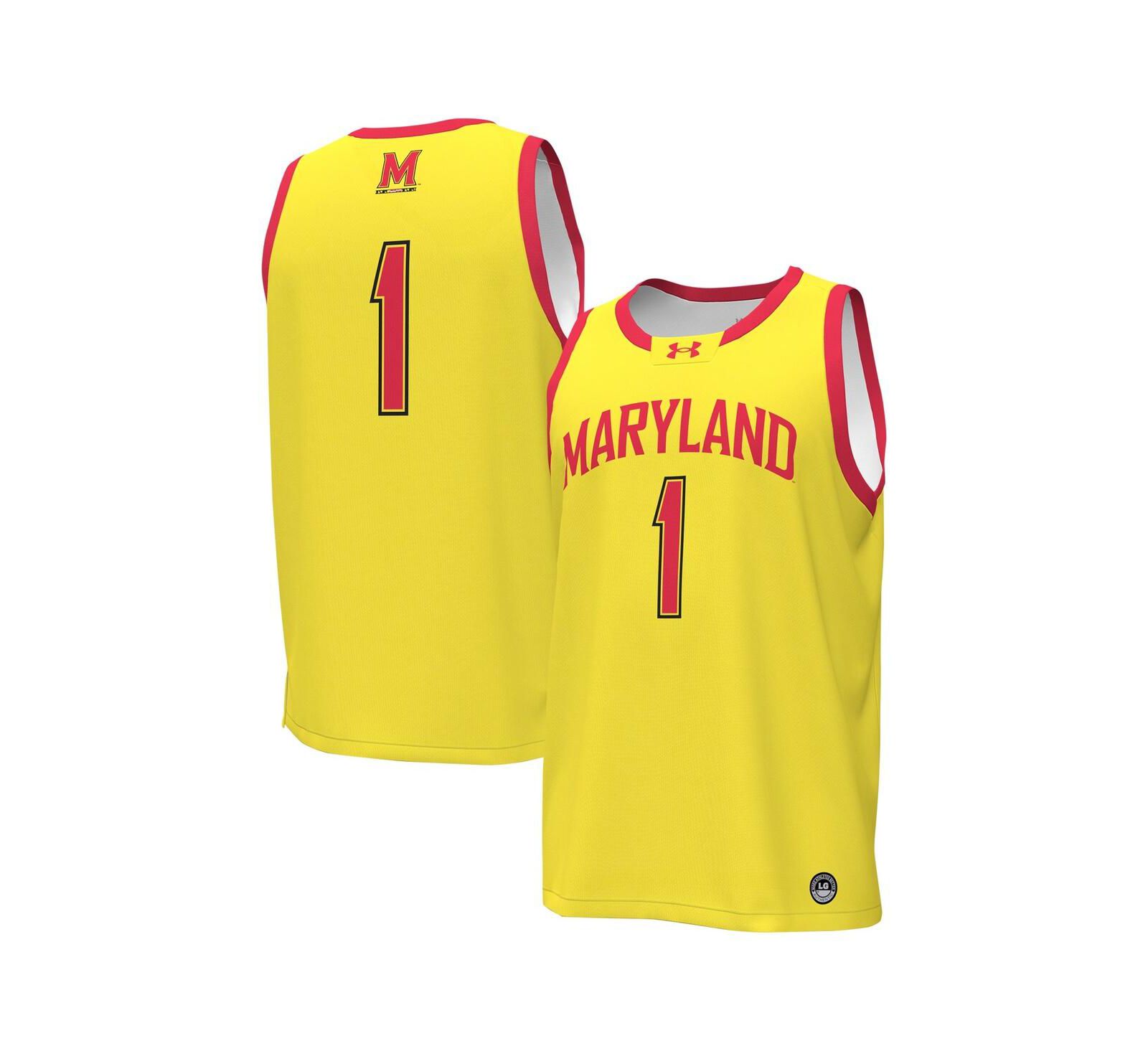 Under Armour Мужская реплика баскетбольной джерси Maryland Terrapins #1