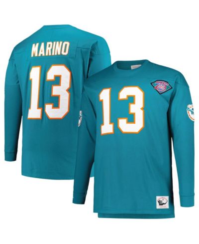 Мужская футболка Mitchell & Ness Dan Marino Miami Dolphins Long Sleeve