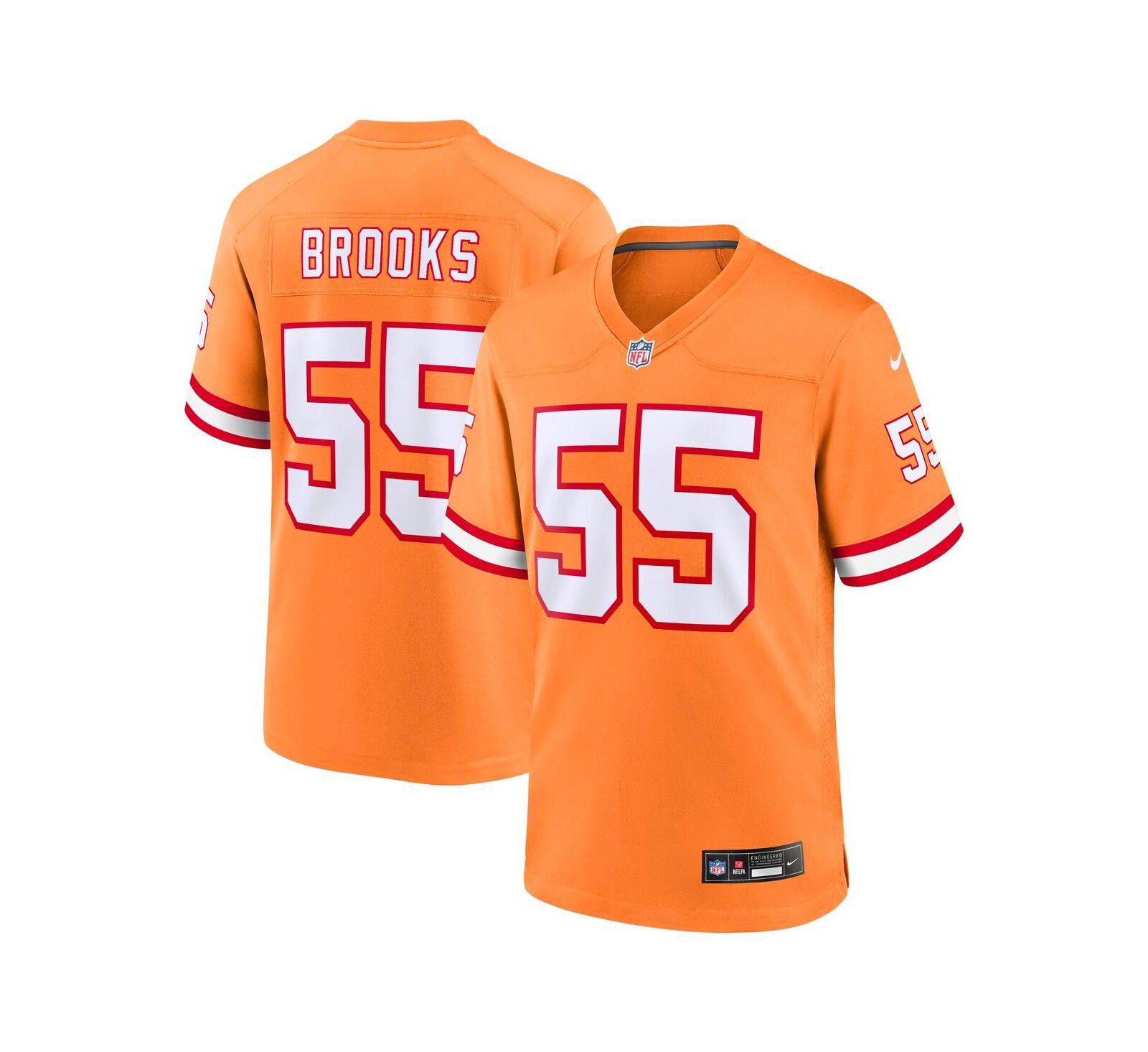 Nike детская джерси Tampa Bay Buccaneers Derrick Brooks оранжевая