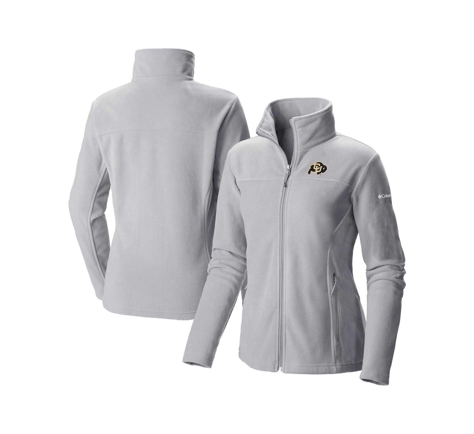 Women's Columbia Gray Colorado Buffaloes Give and Go II Full-Zip Jacket