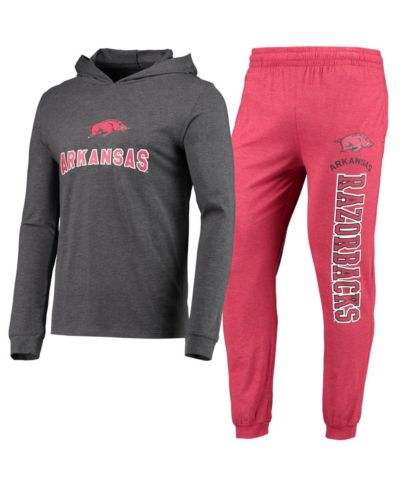 Мужской комплект Concepts Sport Arkansas Razorbacks: худи и джоггеры