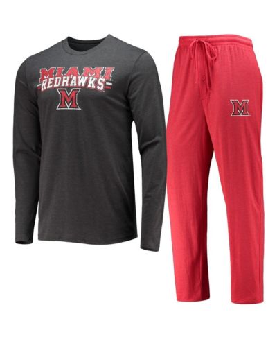 Мужской комплект из футболки и брюк Concepts Sport Miami University RedHawks
