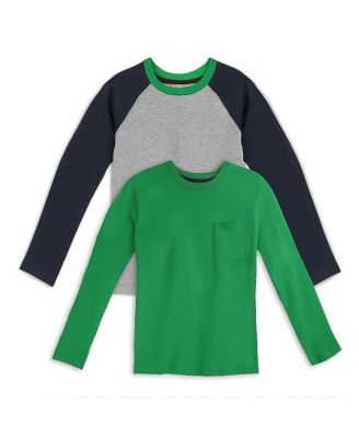 Navy and green