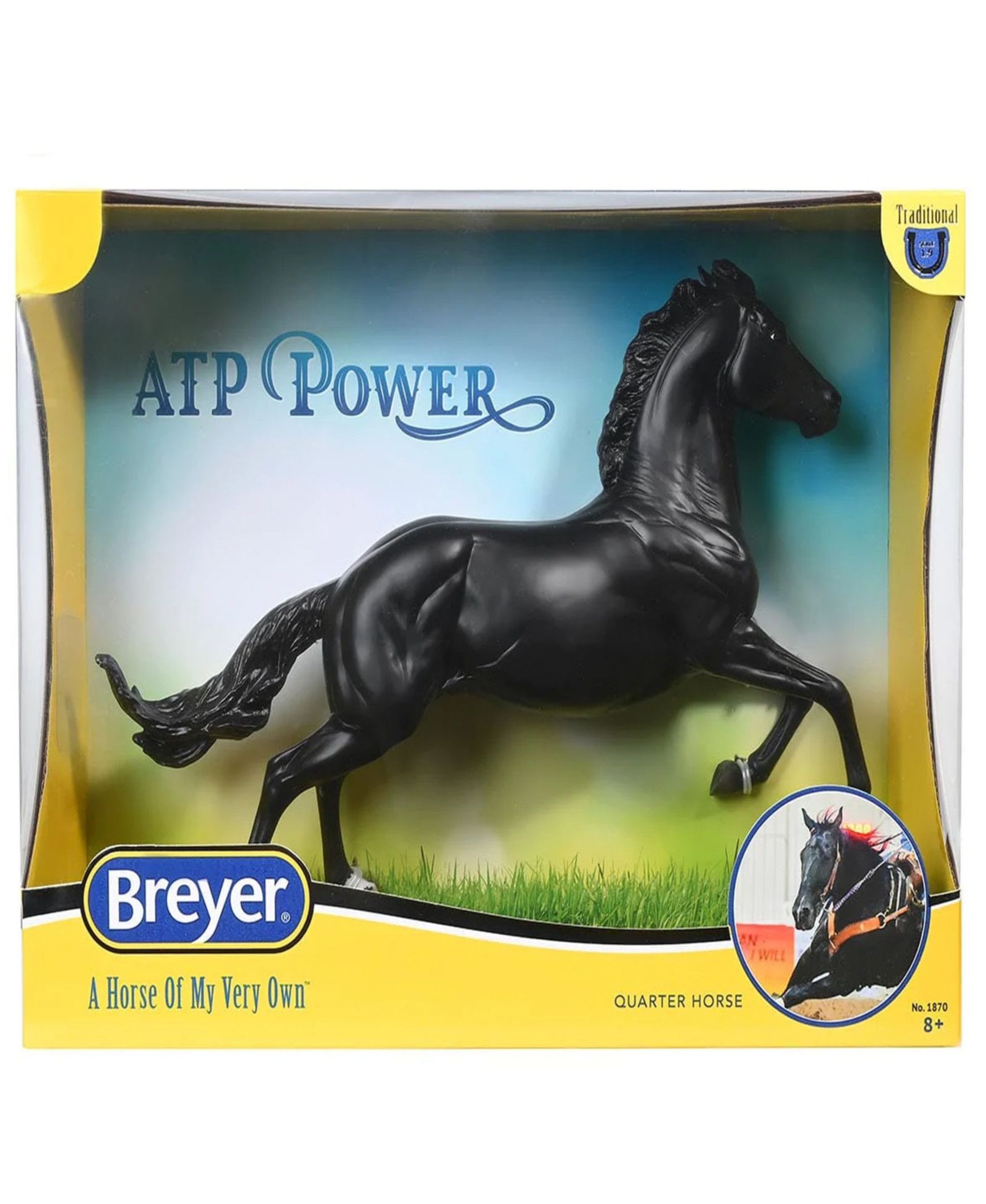 Breyer ATP Power American Quarter Horse Раскрашенная Фигурка, 8+