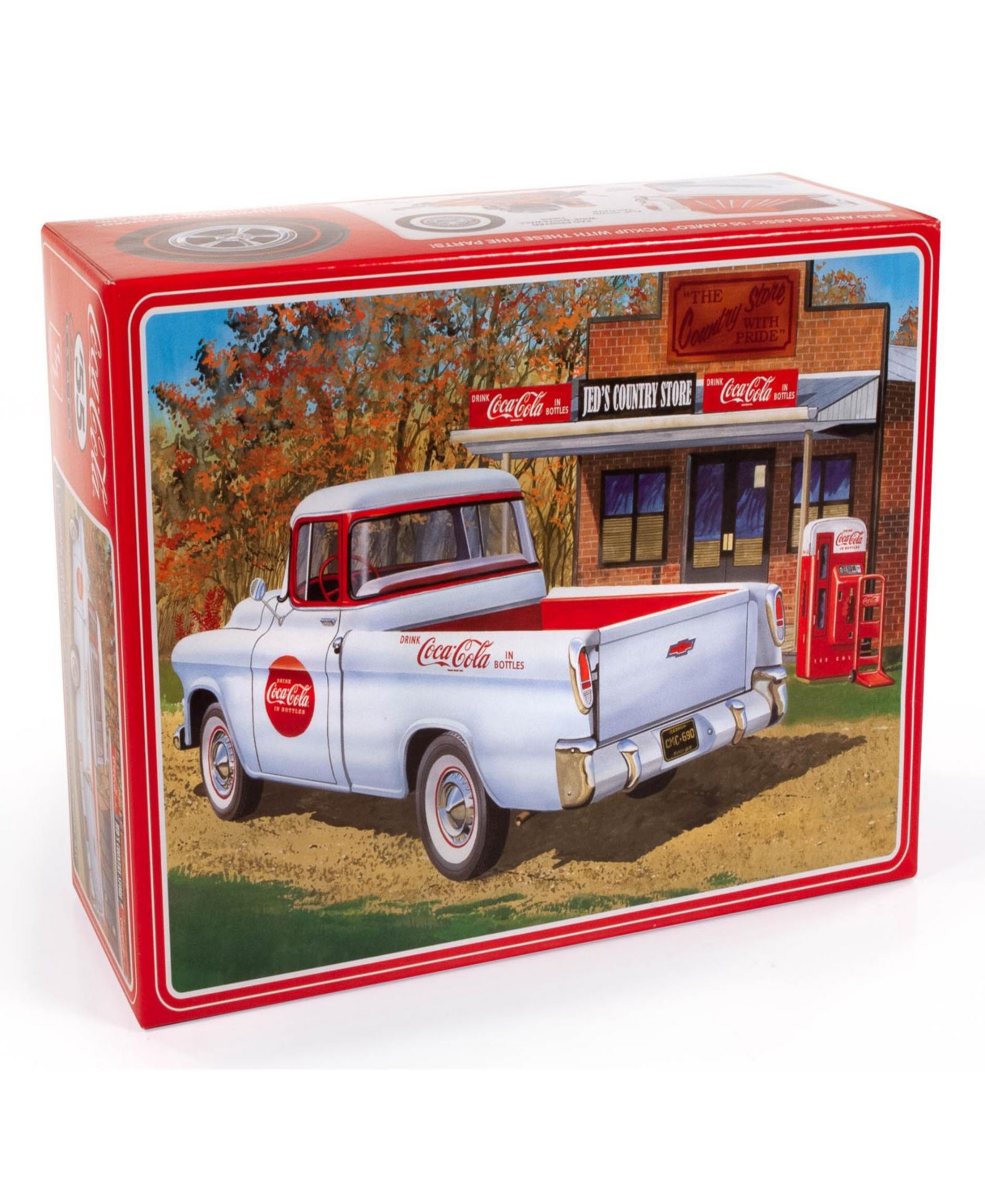 Сборная модель Round 2 1955 Chevy Cameo Pickup Coca-Cola