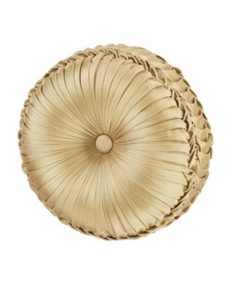 Декоративная подушка J Queen New York Aurelia Tufted, 15" Round