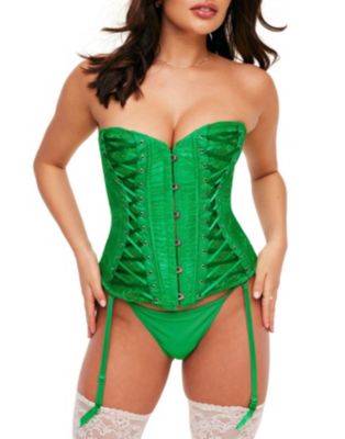 Adore Me Женский комплект из корсета Nikita Unlined Boned и стрингов