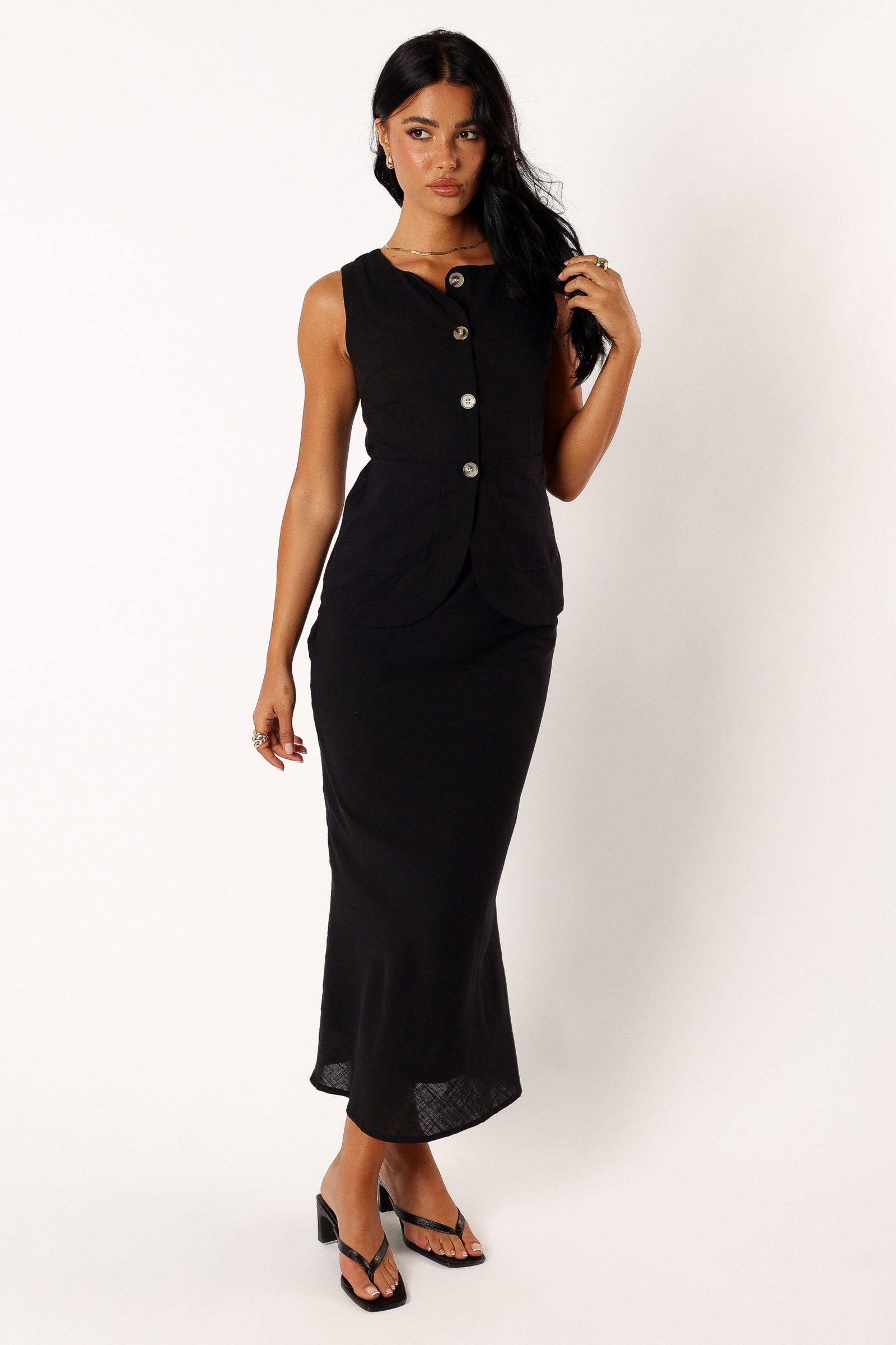 Комплект из двух льняных изделий Peter Two Piece Linen Set