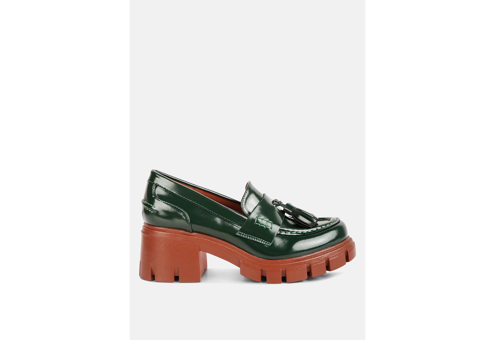 London Rag Womens Jonah Platform Loafer