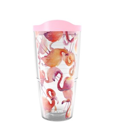 Термокружка Tervis Flamingo Splash Double Walled Insulated 24oz